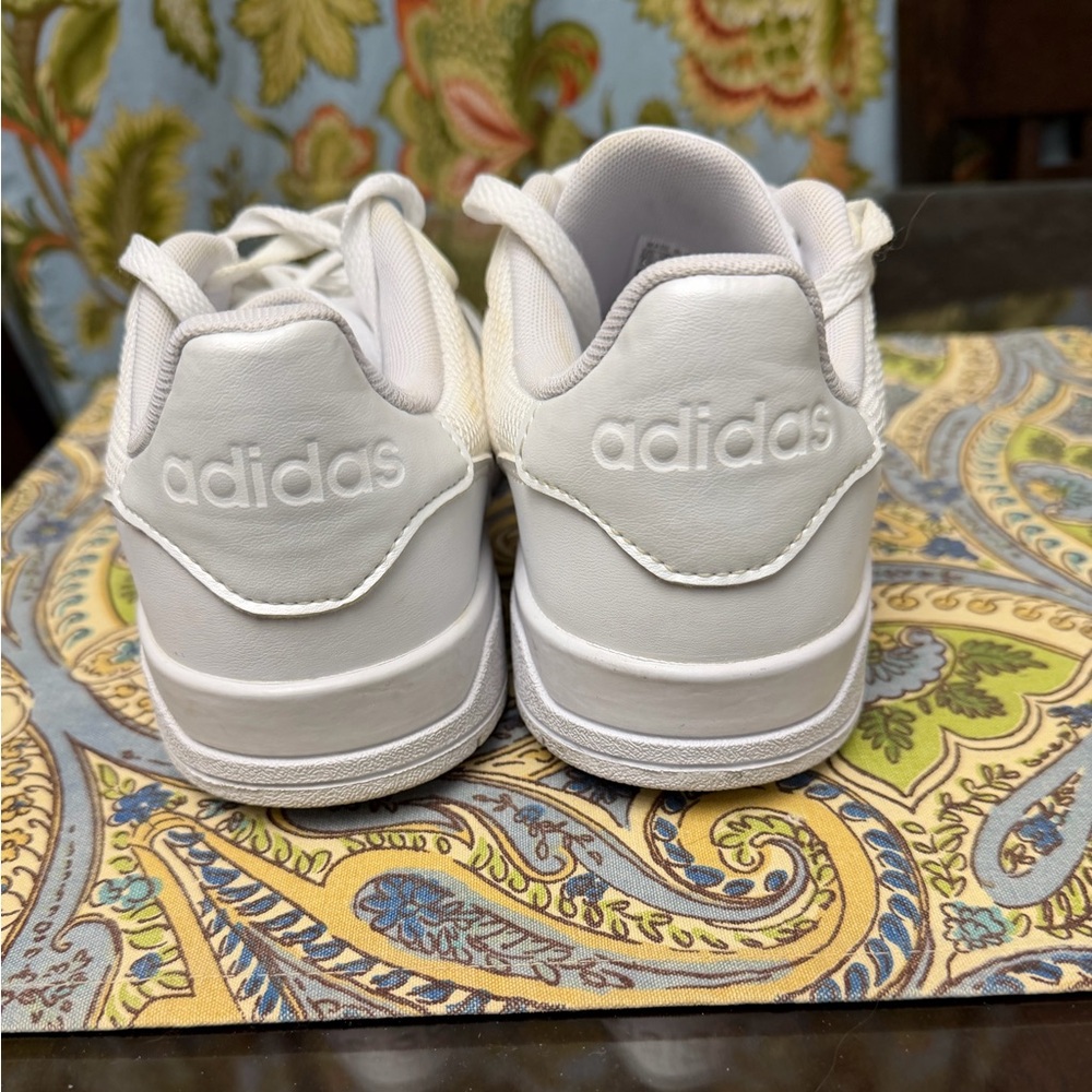 adidas White Athletic Shoes - Picture 4 of 11